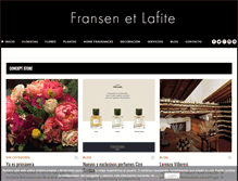 Tablet Screenshot of fransenetlafite.com